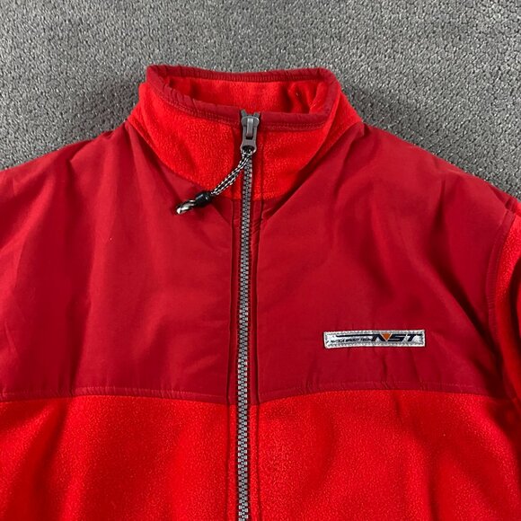 Vintage 90s Nautica Competition Sport Tech NST Fleece Jacket Men's XXL Spell Out - Picture 2 of 13